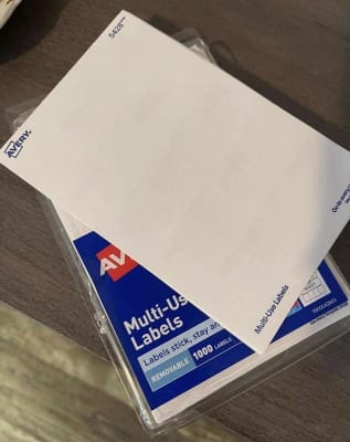 Avery Avery® Print or Write Removable Multi-Use Labels, 3/4 x ...