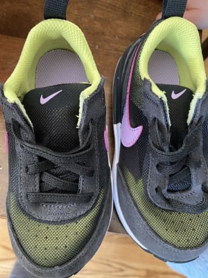 Nike Waffle One Infant Toddler Lifestyle Shoe Black White DC0479 001 Shoe Palace