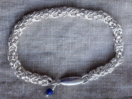 Initial Bracelet in Sterling Silver – Massete