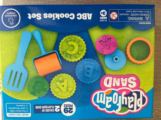 Playfoam Sand ABC Cookies set — Discovery Playtime