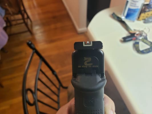 Mirino Posteriore LPA Per Glock 17,18,19,20,21,22,23,25,26,27,28,29,30,31,32,34,35
