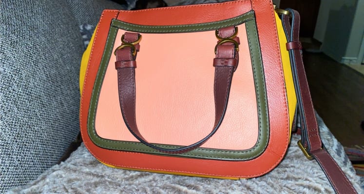Fossil brooke hotsell leather satchel