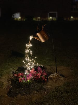 Star type Shower Garden Art Light Decoration Outdoor Gardening Lawn Lamp 
