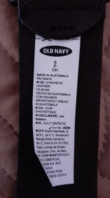 Old Navy Men's Faux-Leather Belt