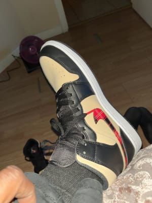 Plaid jordan new arrivals 1