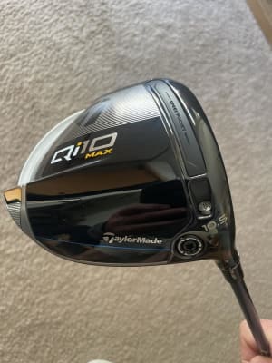 New and Used TaylorMade Qi10 MAX Driver 9 Degree Golf Club