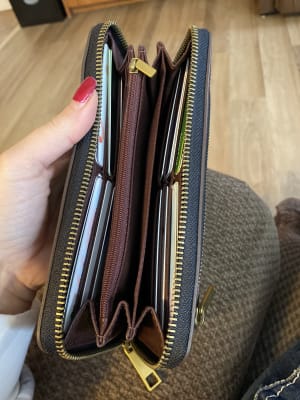 Fossil logan cheap zip