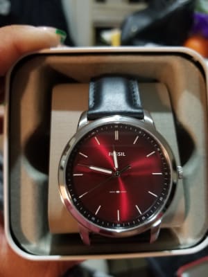 Black Leather Watch - FS5493 - Fossil