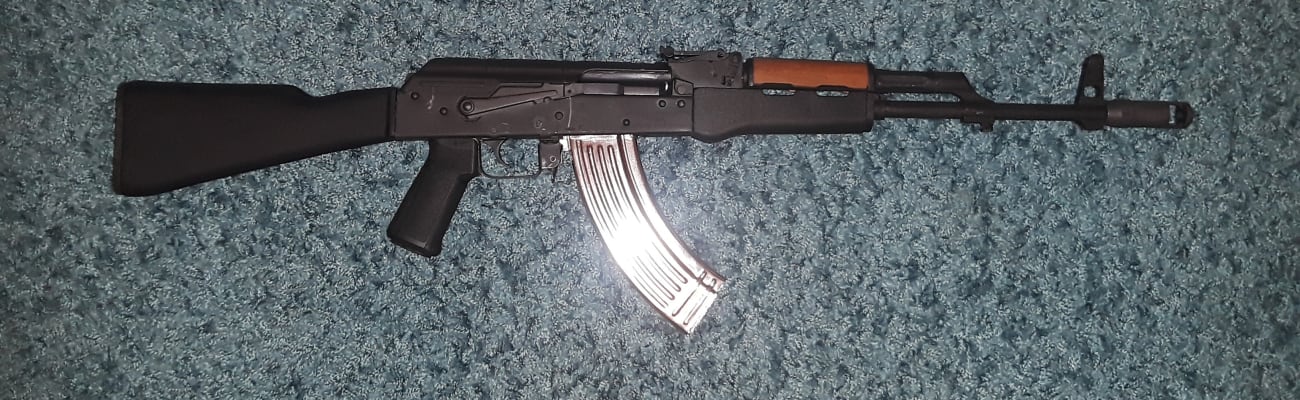 TAPCO AK-74 Style Muzzle Brake M14x1 LH Thread AK-47, AK-74 Steel Blue