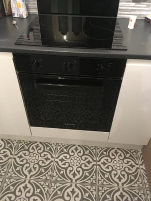 Wickes Dakota White Matt Slab Built Under Oven Unit 600mm