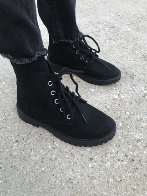 Faux Suede Lace Up Boots for Girls Old Navy