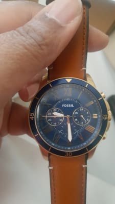 Grant Sport Chronograph Luggage Leather Watch - FS5268 - Watch Station