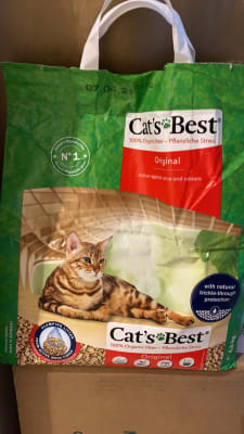 Cat's Best Plus Organic Wood Granule Clumping Cat Litter 4.3kg