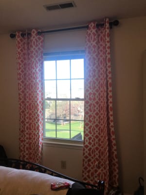 80" x 84" Aubergine Thermalogic Trellis Grommet Top Insulated Curtain Pair 