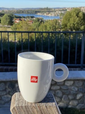 illy イリー ロゴ入りマグカップ 2個セット Logo Mugs D004 illy Logo Coffee cups Set of 2 - illy