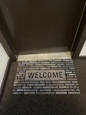 810344537 18 Welcome Stone Outdoor Doormat