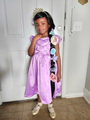 Janie and jack purple cheap dress