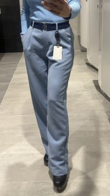 Extra High-Waisted Taylor Wide-Leg Trouser Suit Pants
