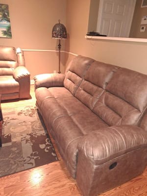 Stoneland Reclining Sofa Chocolate Stoneland Reclining Sofa Chocolate Dufresne Furniture and Appliances