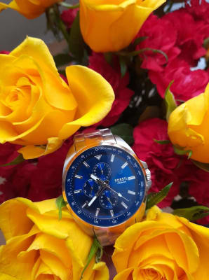 Two-Tone Stainless Steel Watch 