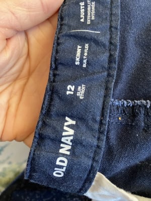 Skinny ajuste old best sale navy