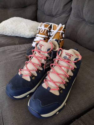 Skechers boots azul outlet