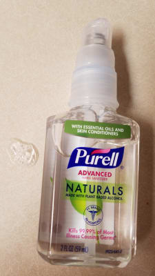 9623 04 EC PURELL Advanced Hand Sanitizer Naturals with Plant Based Alcohol
