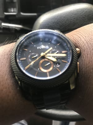 Machine Mid-Size Chronograph Black 