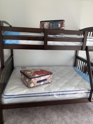 Simmons Riley Twin Over Full Bunk Bed, Simmons Twin Over Full Bunk Bed