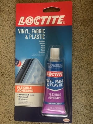 Loctite Vinyl, Fabric and Plastic Repair Adhesive 1-Ounce Tube (1360694) :  : DIY & Tools