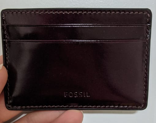 Fossil benedict card case on sale