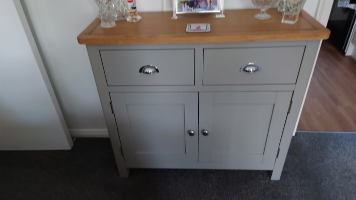 Homebase grey sideboard sale