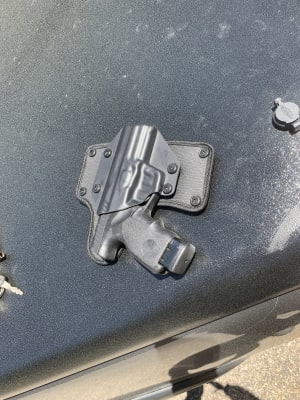 UpLULA紫色のプラスチックマガジンローダー Uplula 9mm magazine loader, universal pistol magazine loader