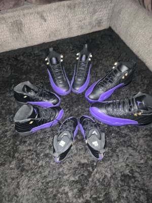 Jordan Air Jordan Retro 12 Low Super Bowl Grade School Lifestyle Shoe Black  DH9695-001 – Shoe Palace