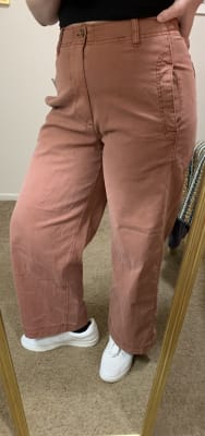 High-Waisted Workwear Barrel-Leg Pants for Women
