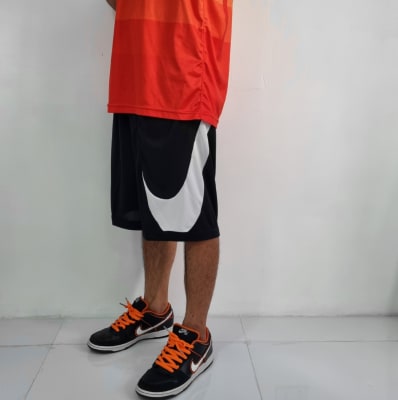 Nike Dri-Fit HBR Mesh Basketball Shorts Mens Shorts Red DH6763-657