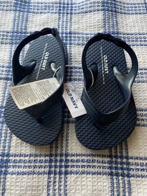 Unisex Solid Flip Flops for Baby Partially Plant Based Old Navy