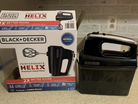 Black & Decker Performance Helix Premium Black Hand Mixer - appliances - by  owner - sale - craigslist