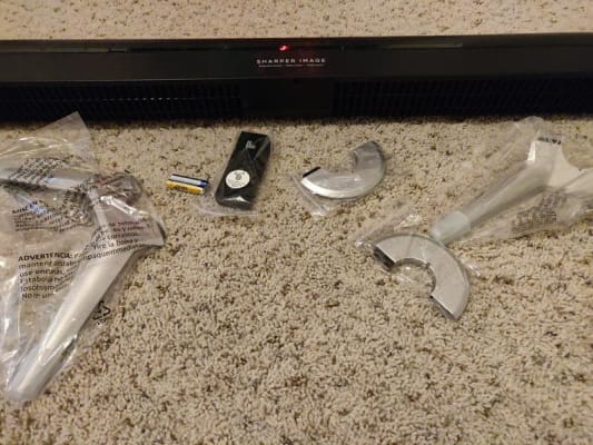 Sharper Image AXIS 47 Airbar Tower Fan 