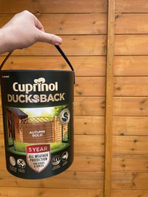 Cuprinol ducksback hot sale autumn gold