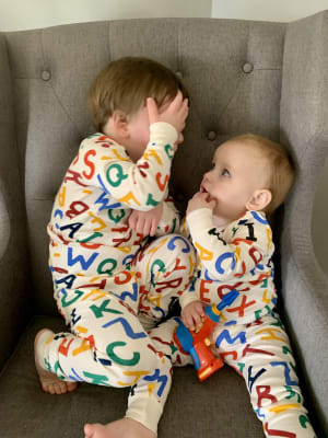 Unisex Alphabet Pajama Set for Toddler Baby Old Navy