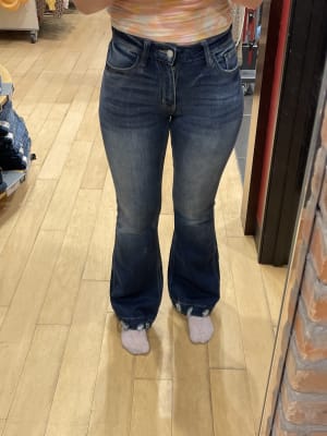 kana KanCan Signature Kurvy Mid-Rise Flare Stretch Jean - Women's Jeans