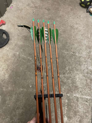Traditional Only Autumn Orange XX75 Aluminum Arrow Shafts