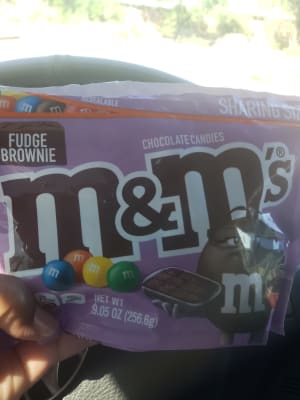 M&M's Chocolate Candies, Fudge Brownie 9.5 Oz, Chocolate Candy