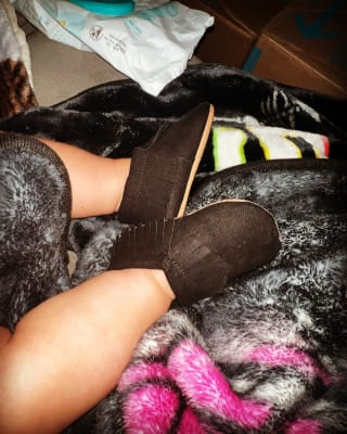 Unisex Faux Suede Moccasin Booties for Baby Old Navy