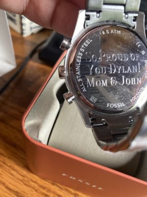 Two-Tone Stainless Steel Watch 