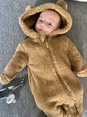 Baby gap bear suit outlet