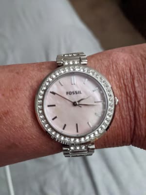 Karli Three-Hand Stainless Steel Watch 