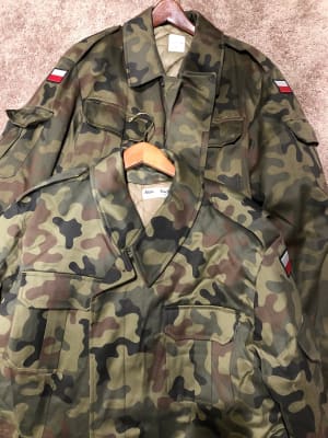 Military Surplus Polish M93 Field Jacket Liner Grade 2 Camo XL