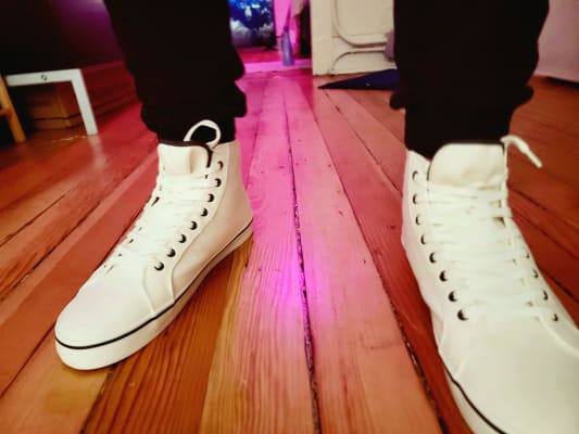 Canvas High Top Sneakers for Men Old Navy
